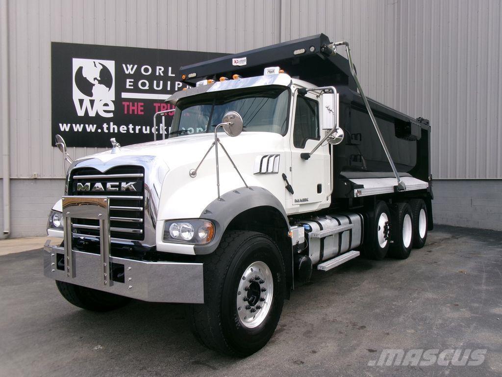 Mack GU713 Lastbiler med tip