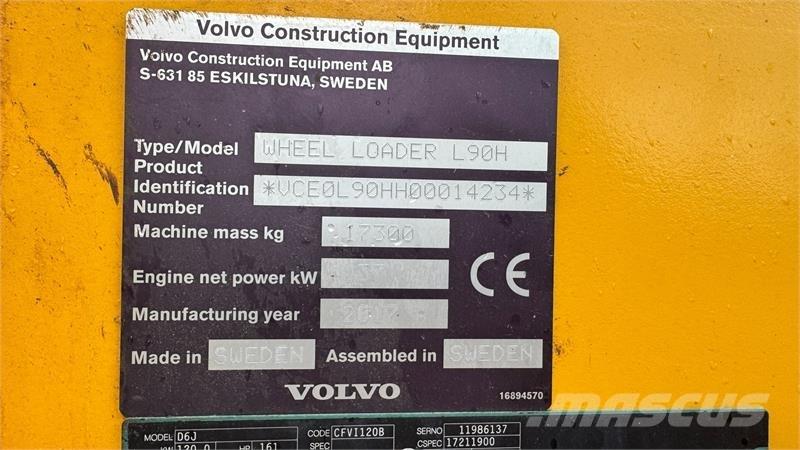 Volvo L 90 H Læssemaskiner på hjul