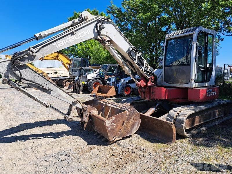 Takeuchi TB80FR Minigravemaskiner