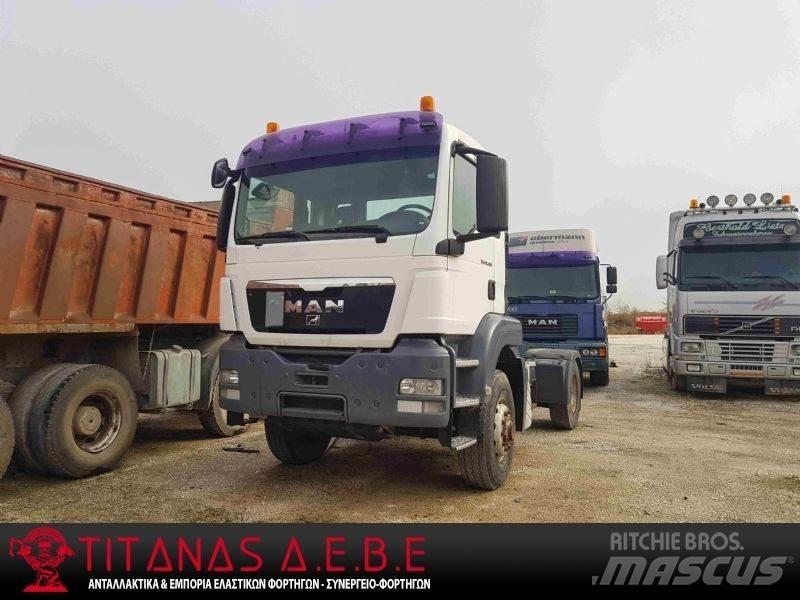 MAN 09 TGS 18.400 4X4 Trækkere