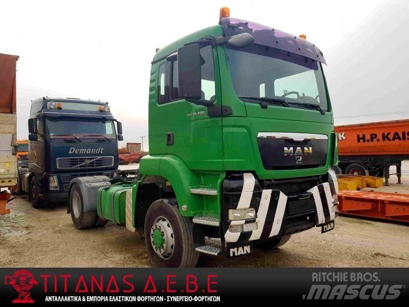 MAN 09 TGS 18.480 4X4 Trækkere