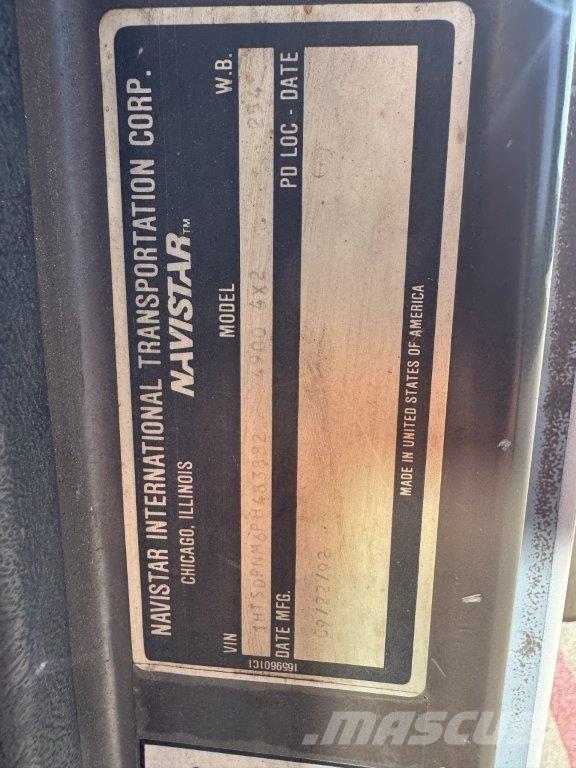 International 4900 Fast kasse