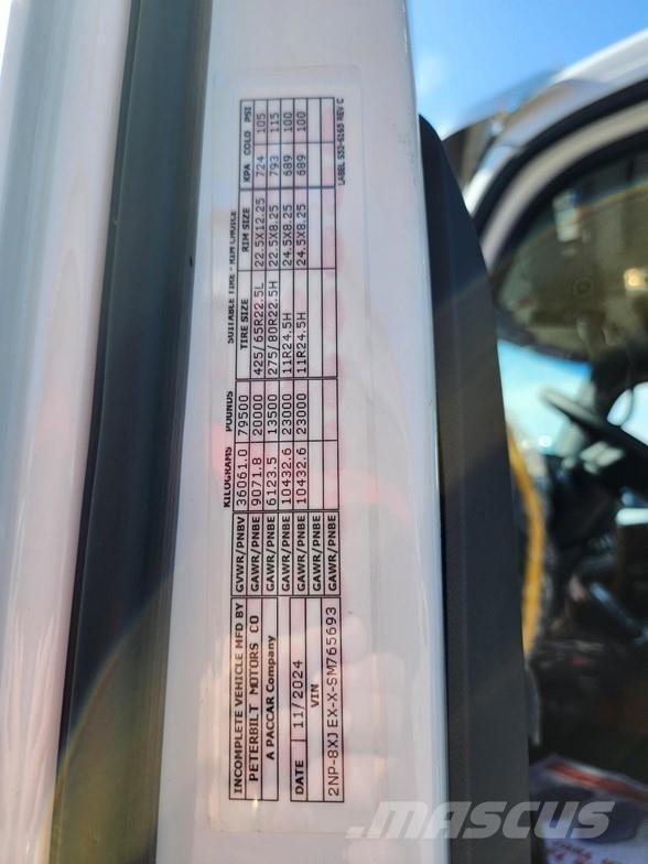 Peterbilt 548 Lastbiler med tip