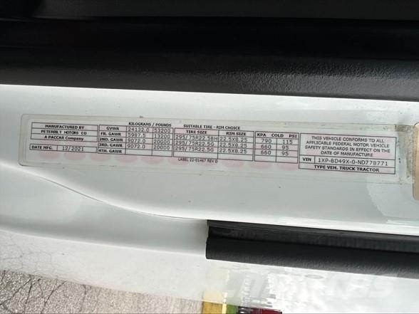 Peterbilt 579 Trækkere