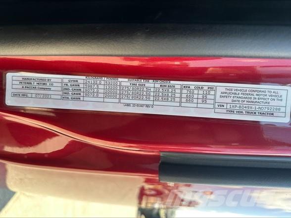 Peterbilt 579 Trækkere