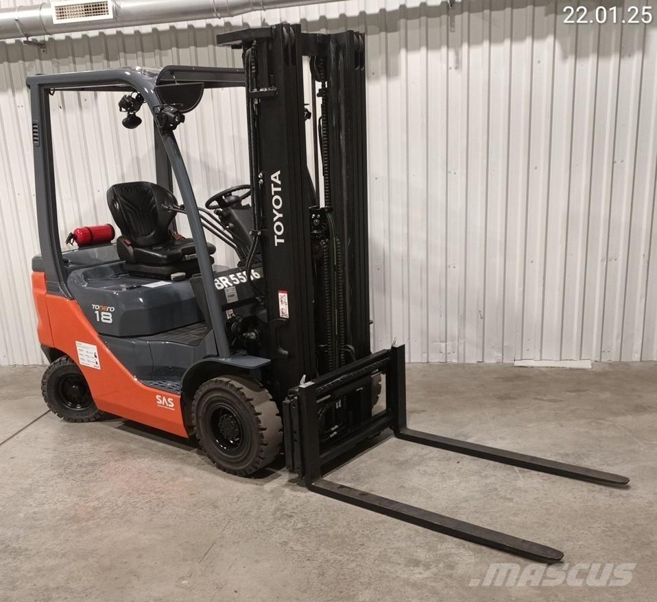 Toyota 42-8FDF18 Diesel gaffeltrucks
