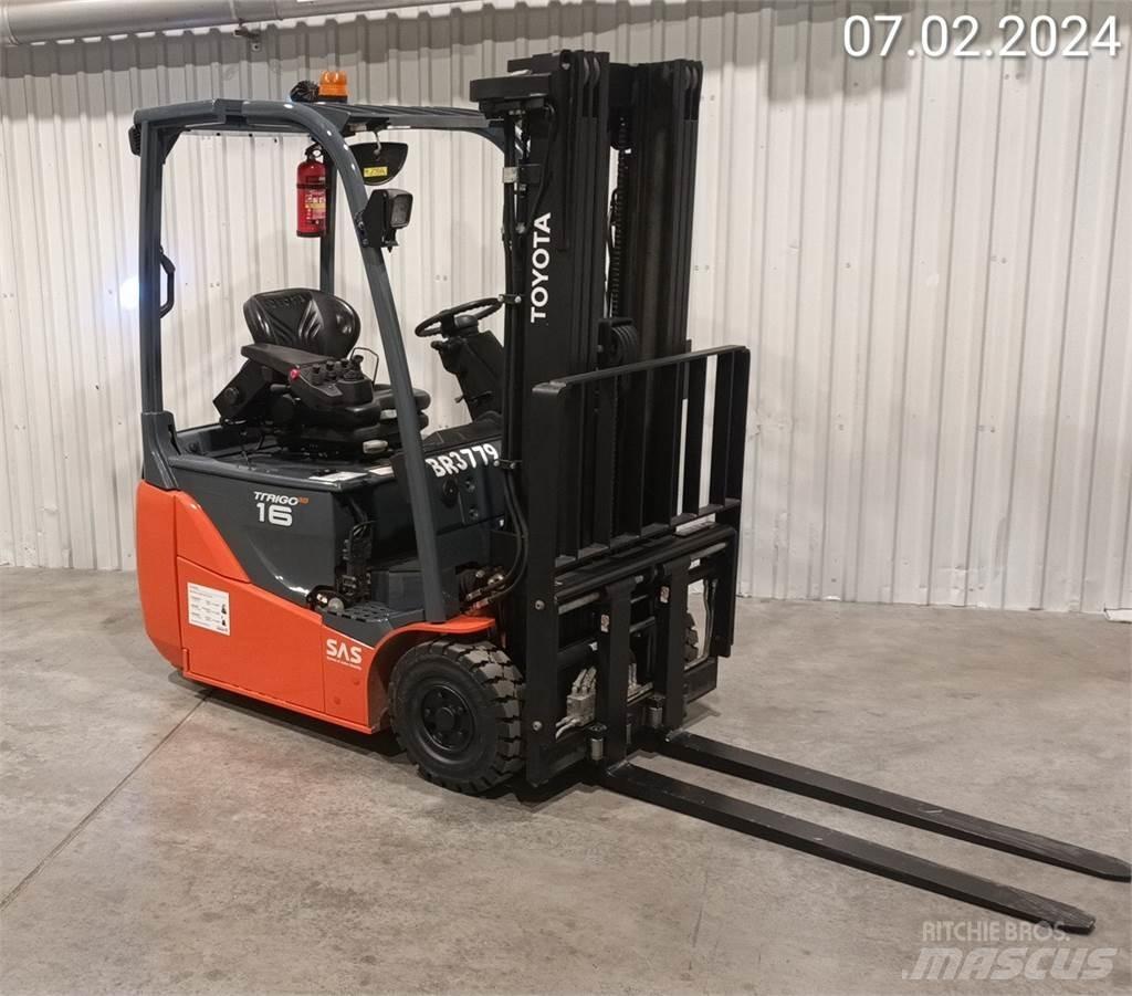 Toyota 8FBEK16T El gaffeltrucks