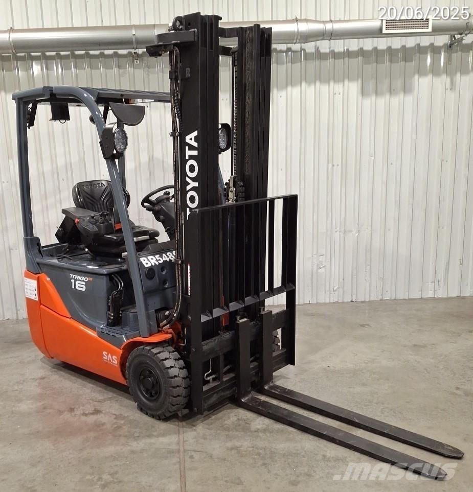 Toyota 8FBEK16T El gaffeltrucks