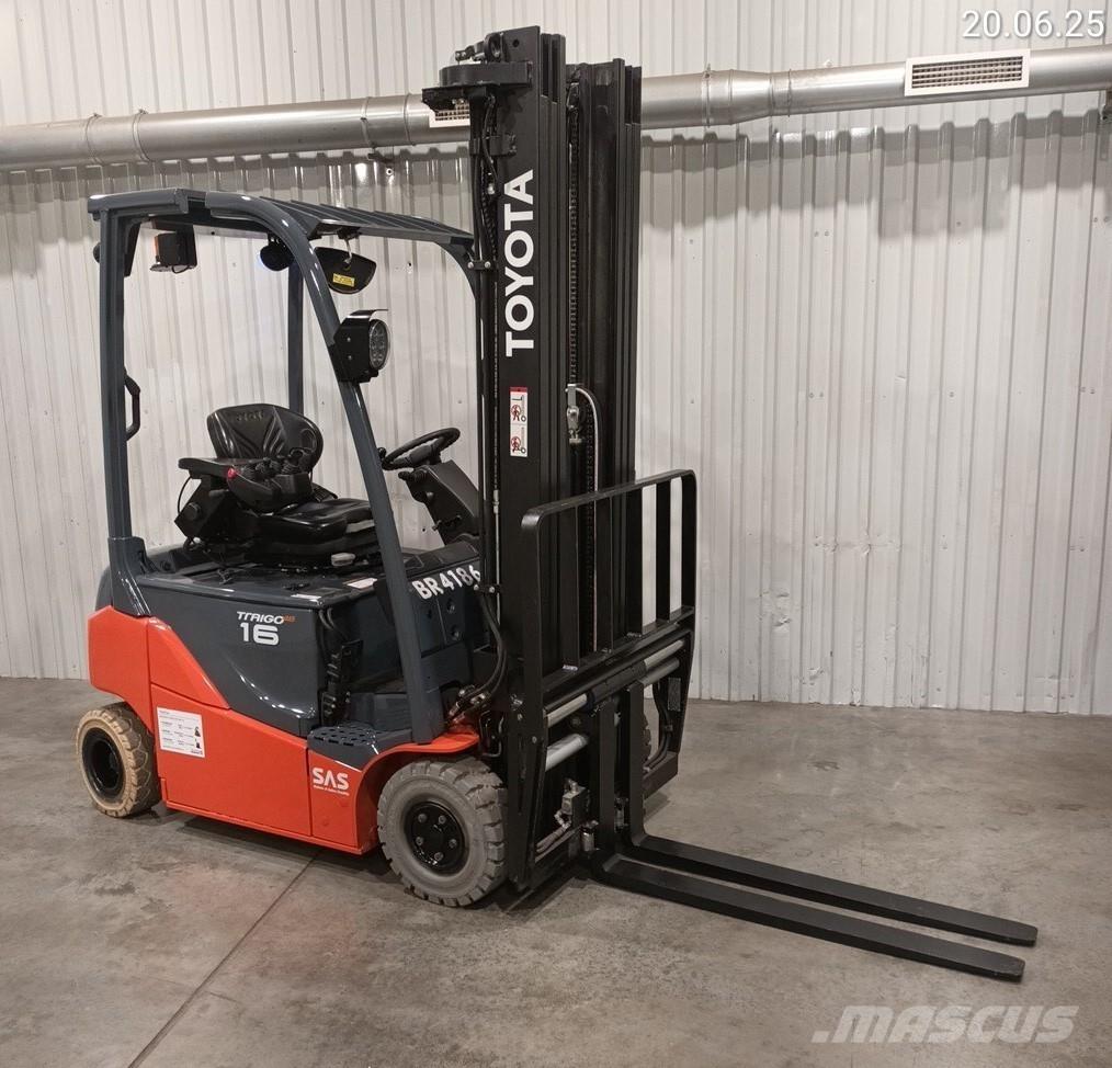 Toyota 8FBMK16T El gaffeltrucks