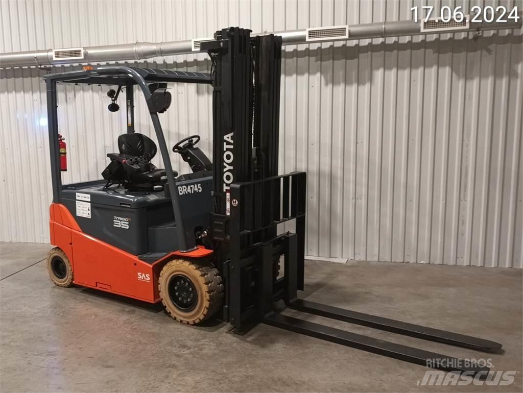Toyota 8FBMT35 El gaffeltrucks
