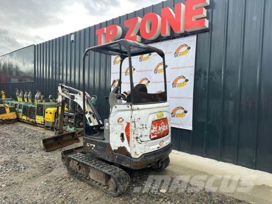 Bobcat E17 Canopy Minigravemaskiner