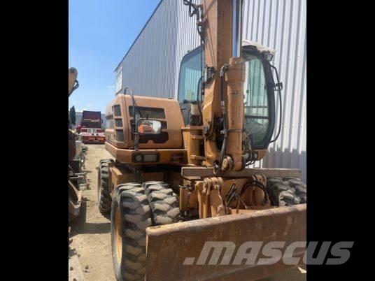 CASE WX125 Gravemaskiner på hjul
