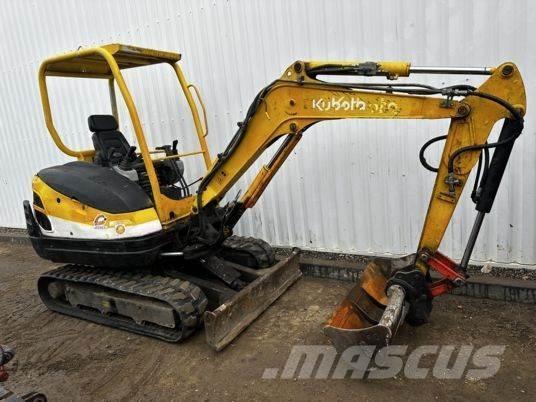 Kubota KX61-3 Canopy Minigravemaskiner