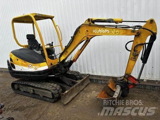 Kubota KX61-3 Canopy Minigravemaskiner