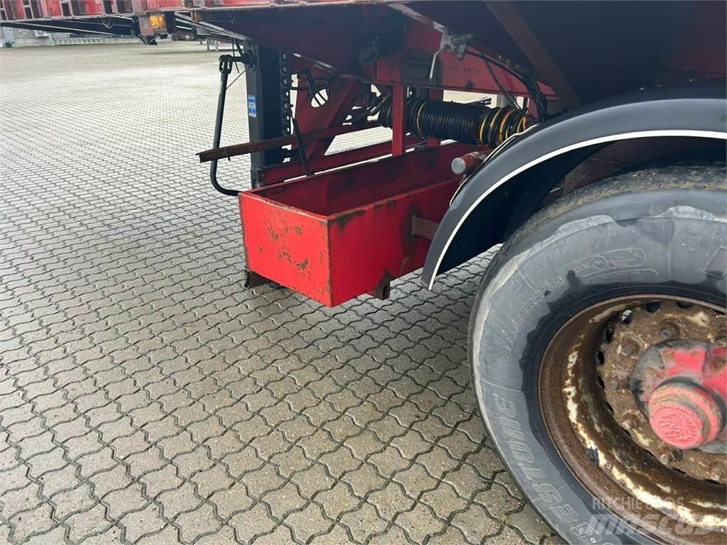 Broshuis M. udtræk Semi-trailer med lad/flatbed