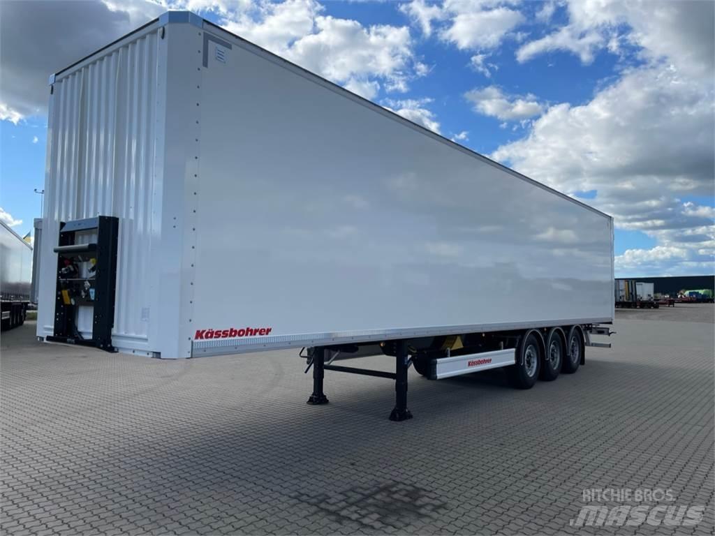 Kässbohrer SBT Semi-trailer med fast kasse