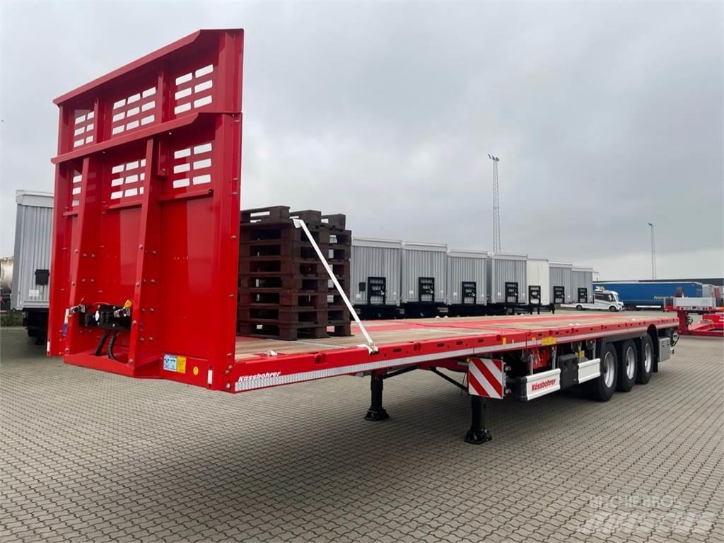 Kässbohrer SPA X3 Semi-trailer med lad/flatbed