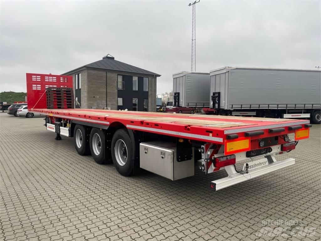 Kässbohrer SPA X3 Semi-trailer med lad/flatbed