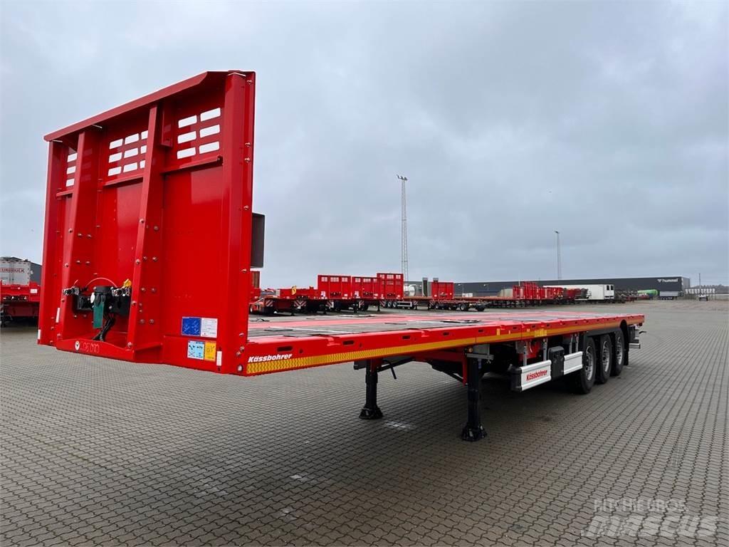 Kässbohrer SPA X3 Semi-trailer med lad/flatbed
