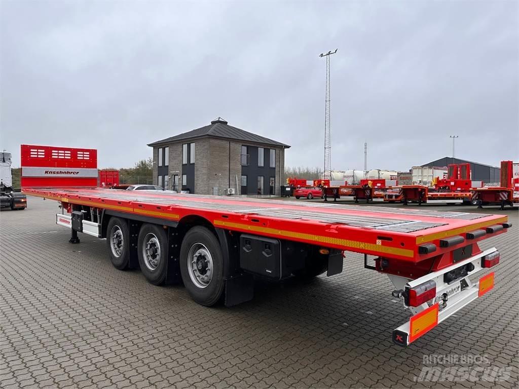 Kässbohrer SPA X3 Semi-trailer med lad/flatbed