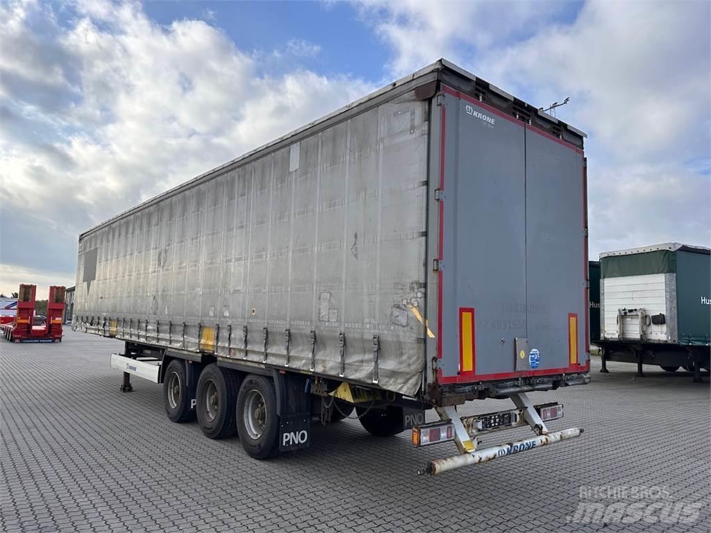 Krone Coil Semi-trailer med Gardinsider