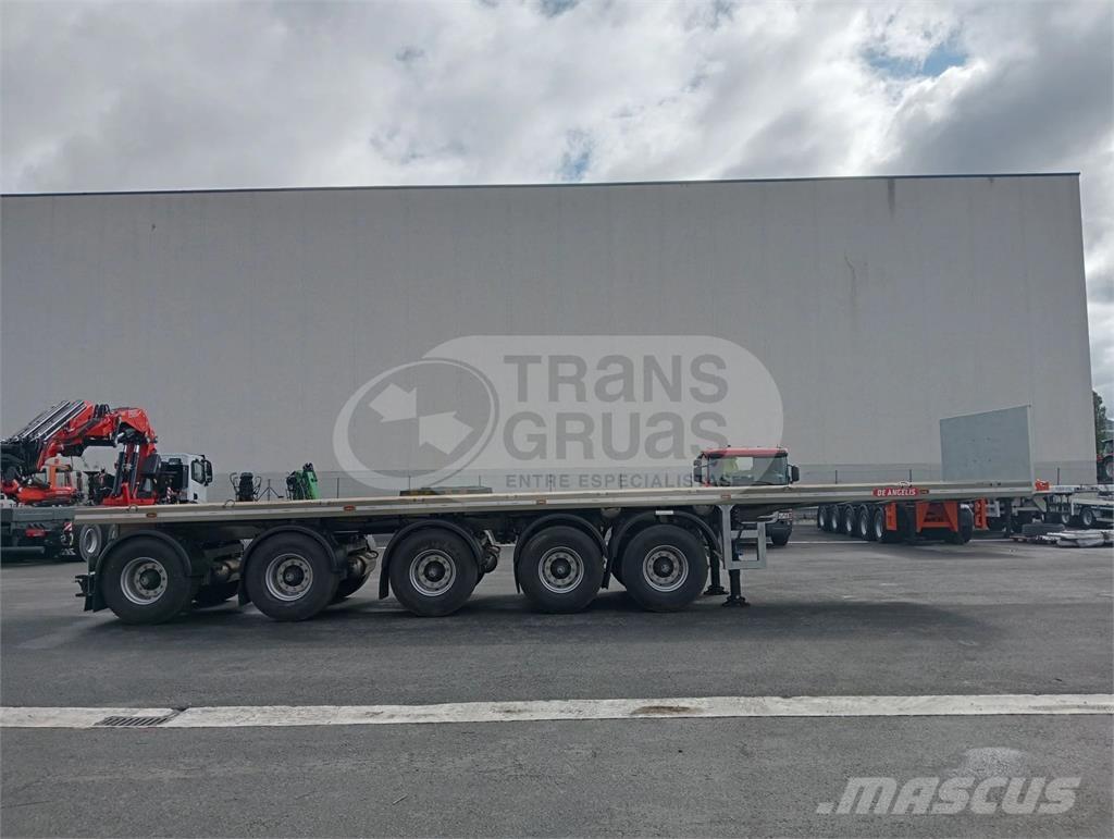 De Angelis 5S835 Semi-trailer med lad/flatbed