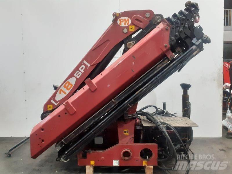 PM 18 SP Lastbilmonterede kraner
