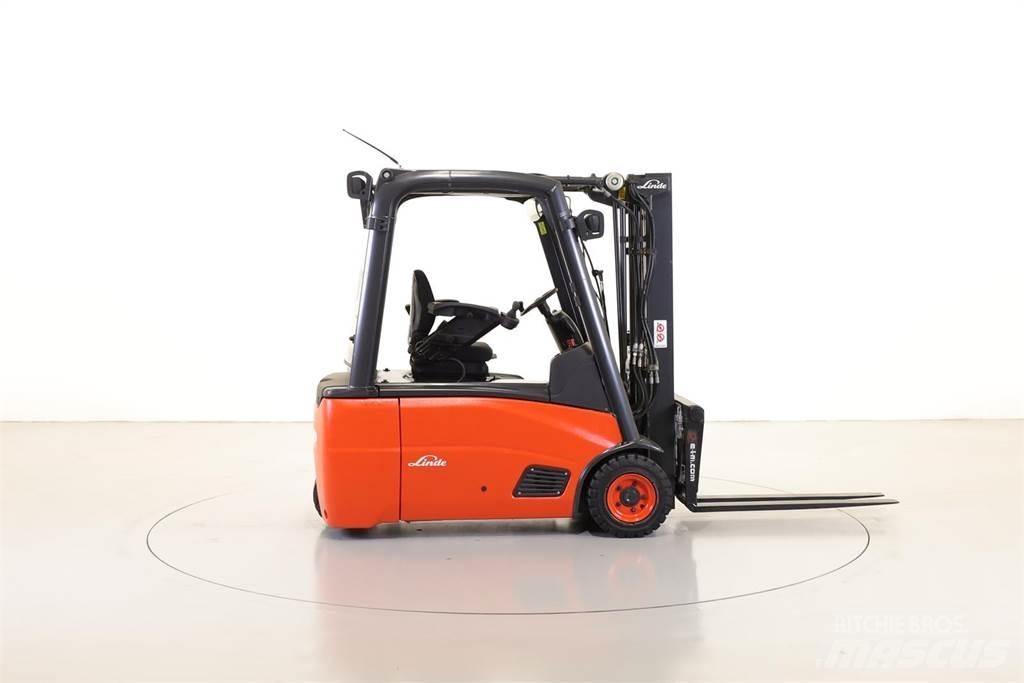 Linde E16L-01 El gaffeltrucks