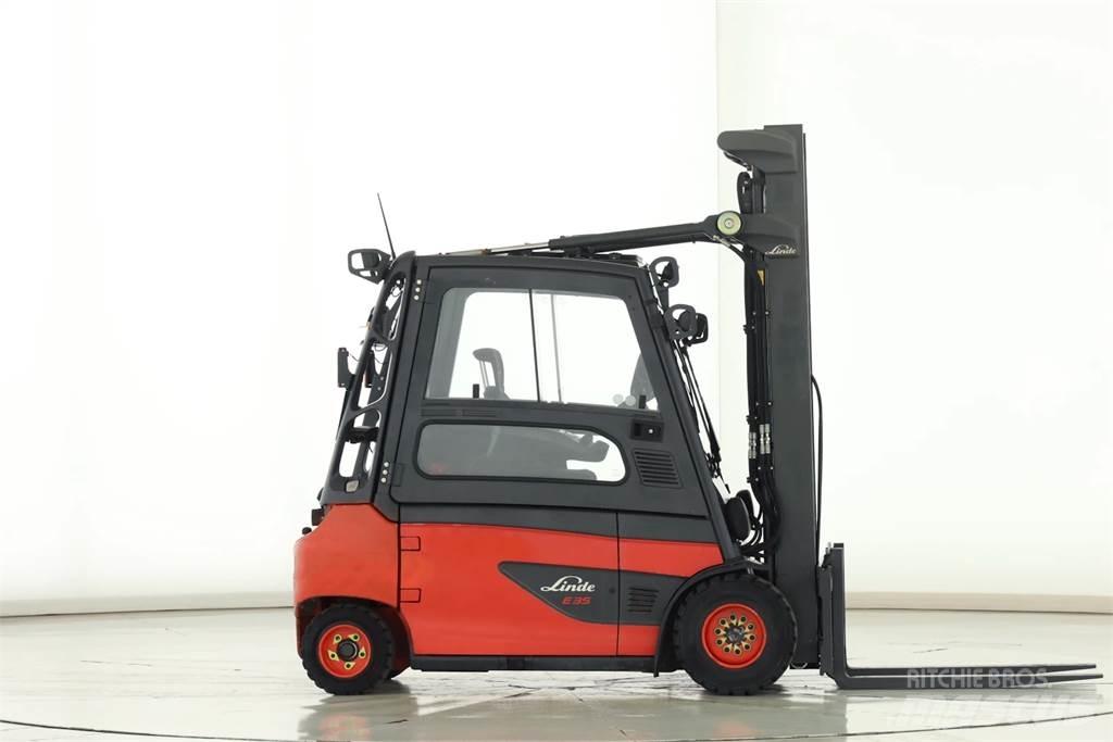 Linde E35L-01 El gaffeltrucks
