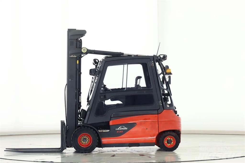 Linde E35L-01 El gaffeltrucks