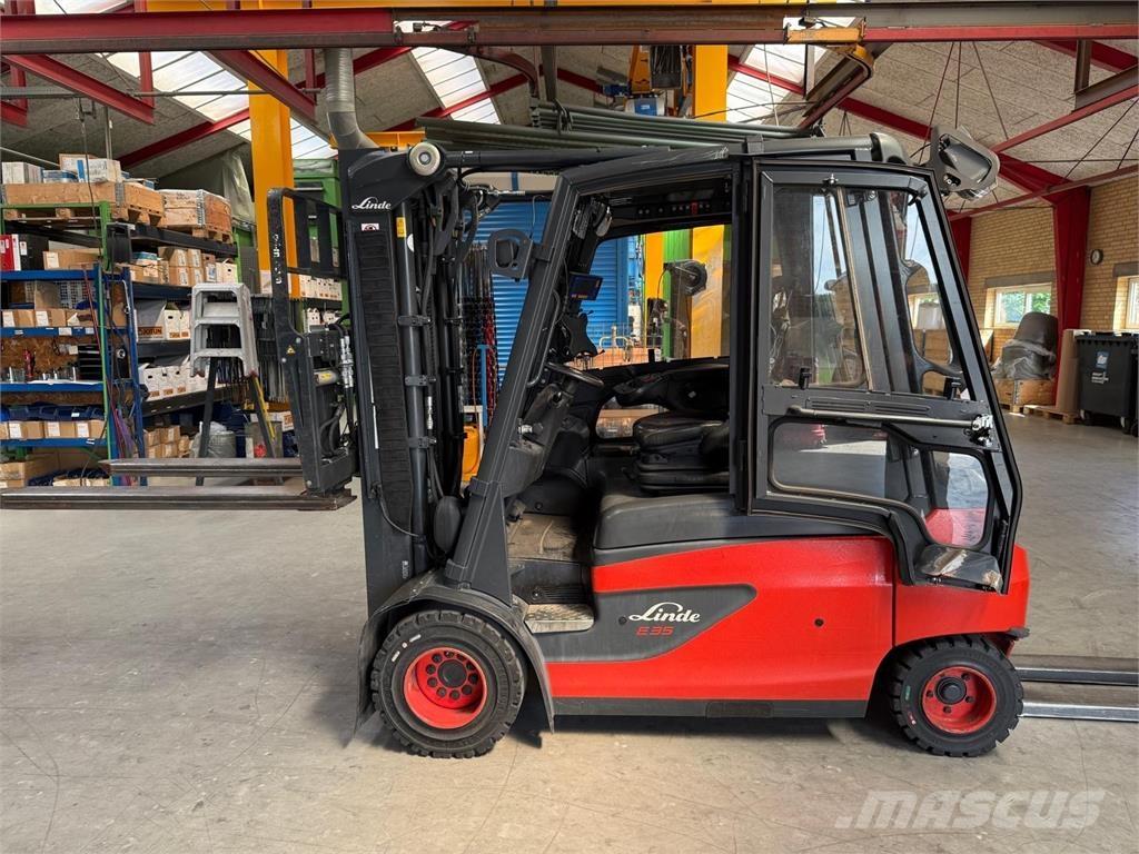 Linde E35L-01 El gaffeltrucks