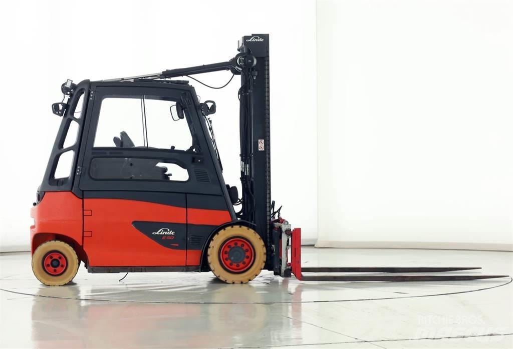 Linde E50HL-01 El gaffeltrucks