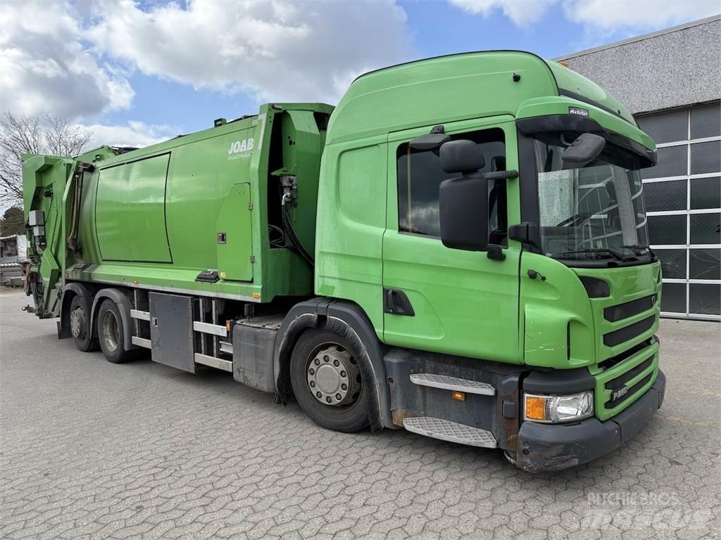 Scania P250 2 kammer Renovationslastbiler