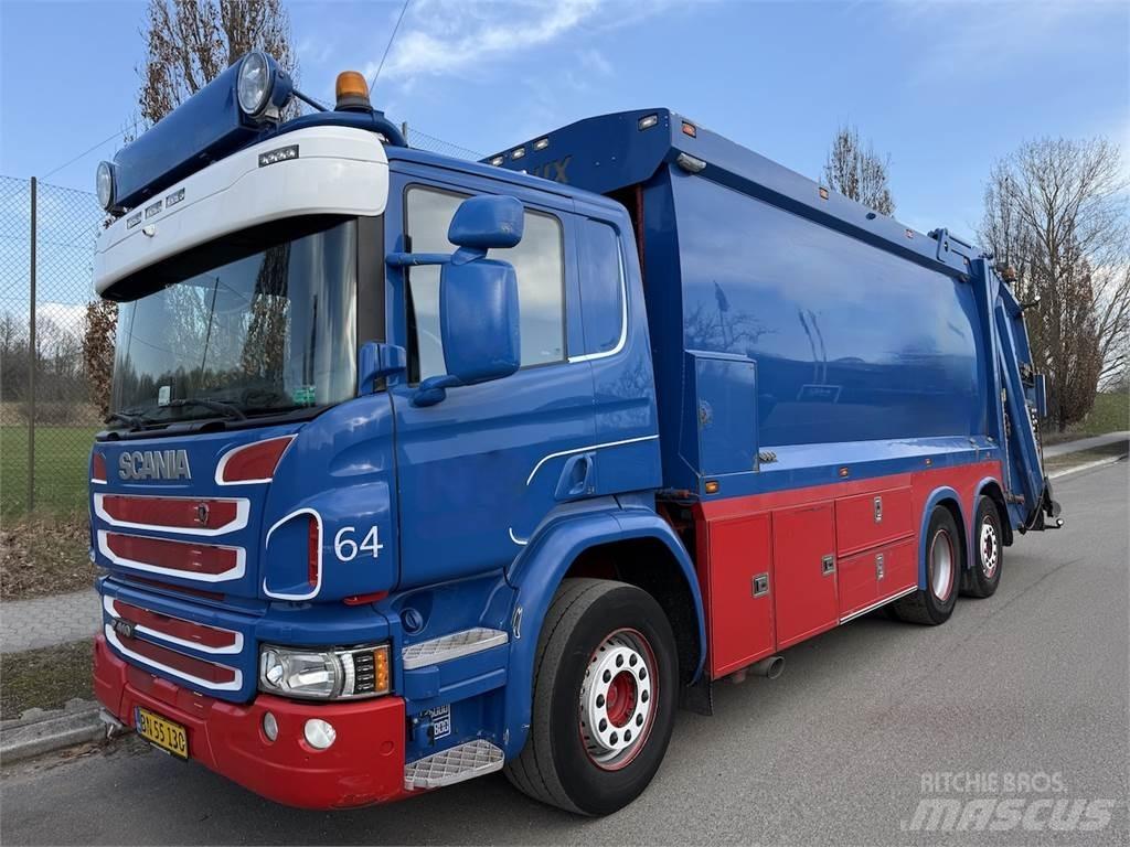 Scania P410 Renovationslastbiler