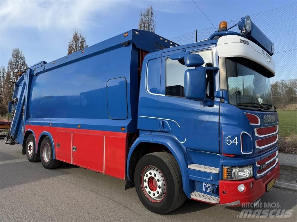 Scania P410 Renovationslastbiler