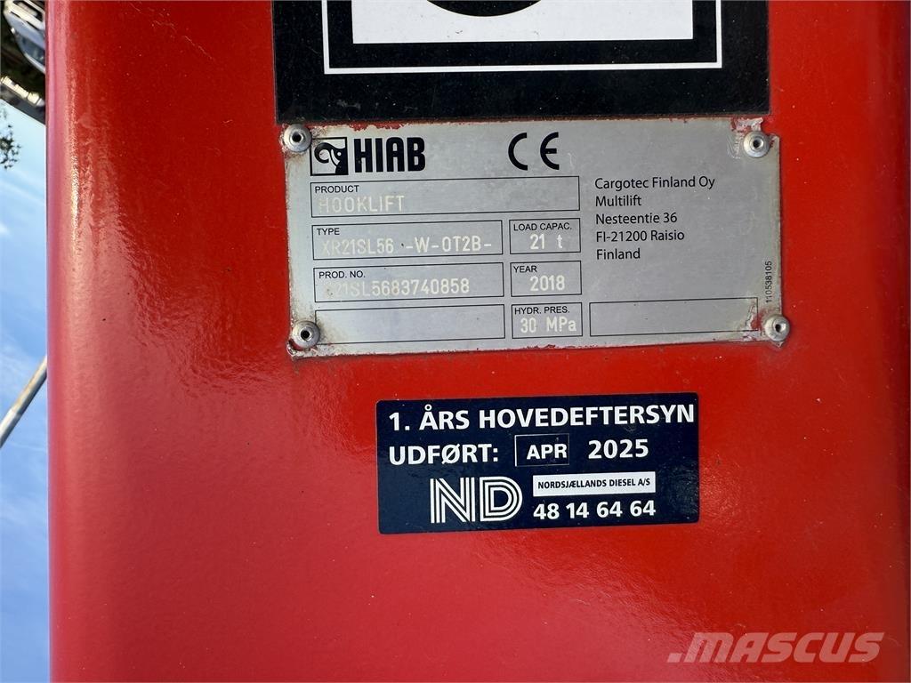 Scania R500 Demonterbare/wirehejs lastbiler