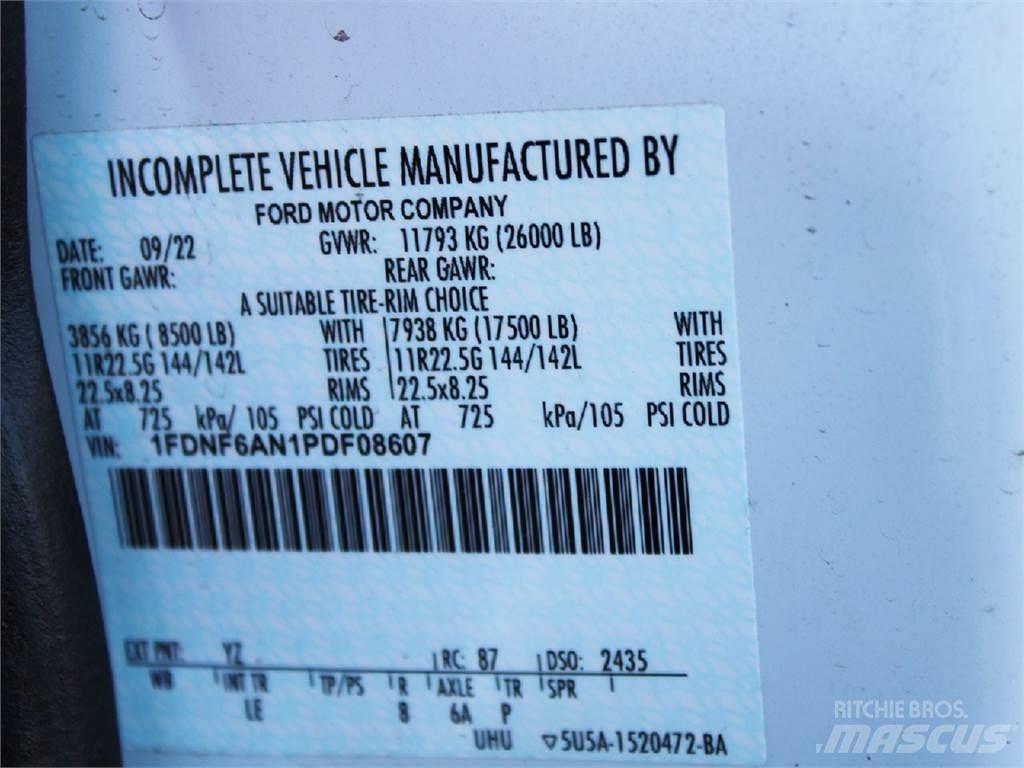 Ford F650 Fast kasse