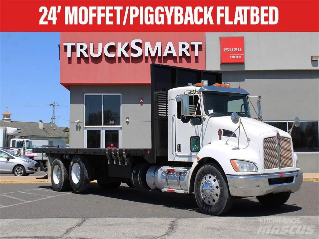 Kenworth T370 Lastbil med lad/Flatbed
