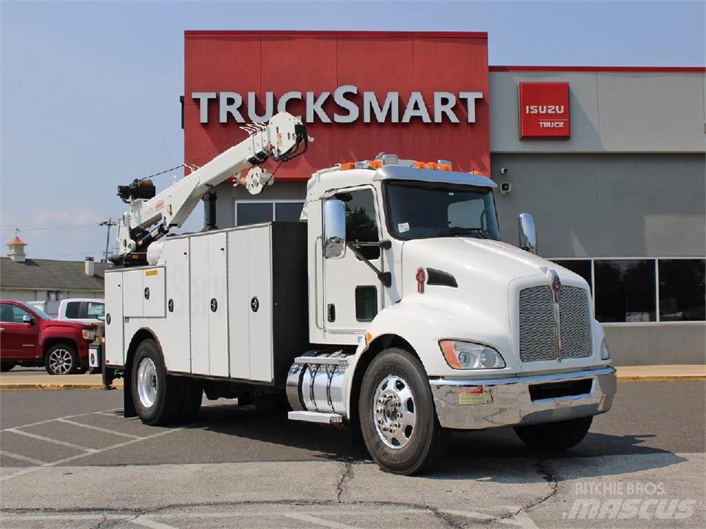 Kenworth T370 Lastbil med kran