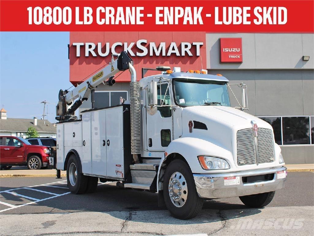 Kenworth T370 Lastbil med kran