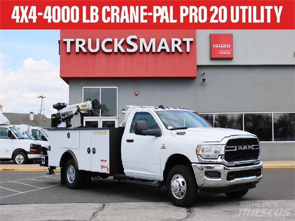 RAM 3500 Lastbil med kran