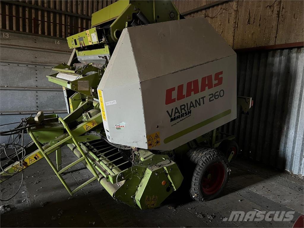 CLAAS VARIANT 260 Pressere til firkantede baller