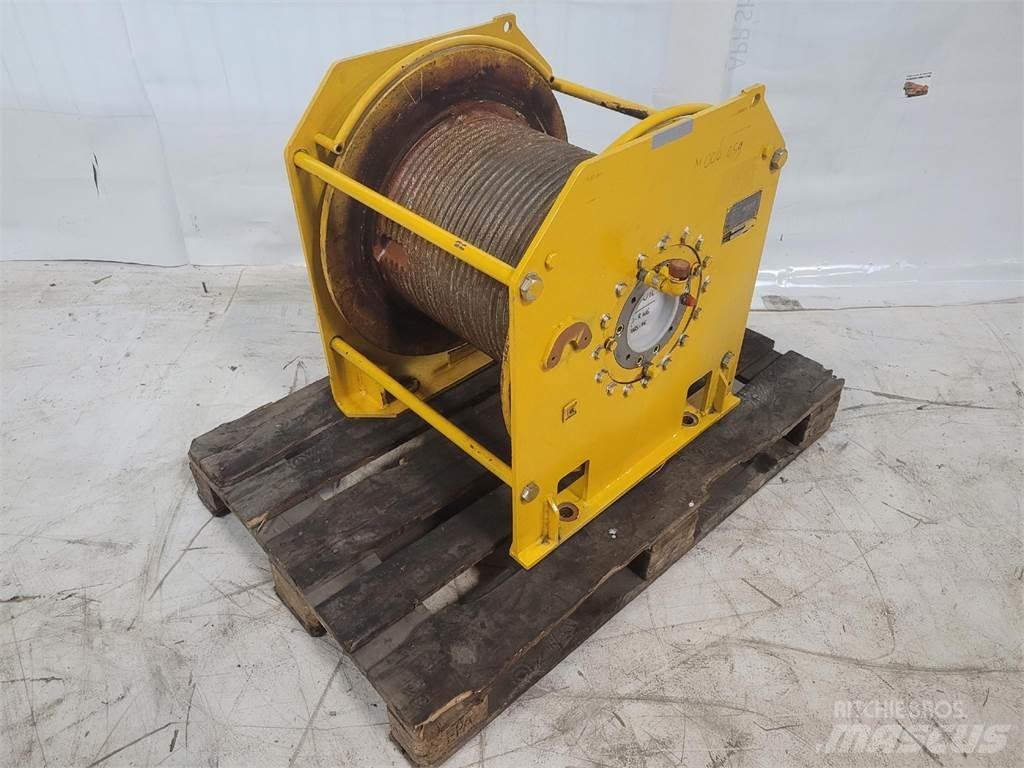Faun HK 100 winch Krandele og udstyr