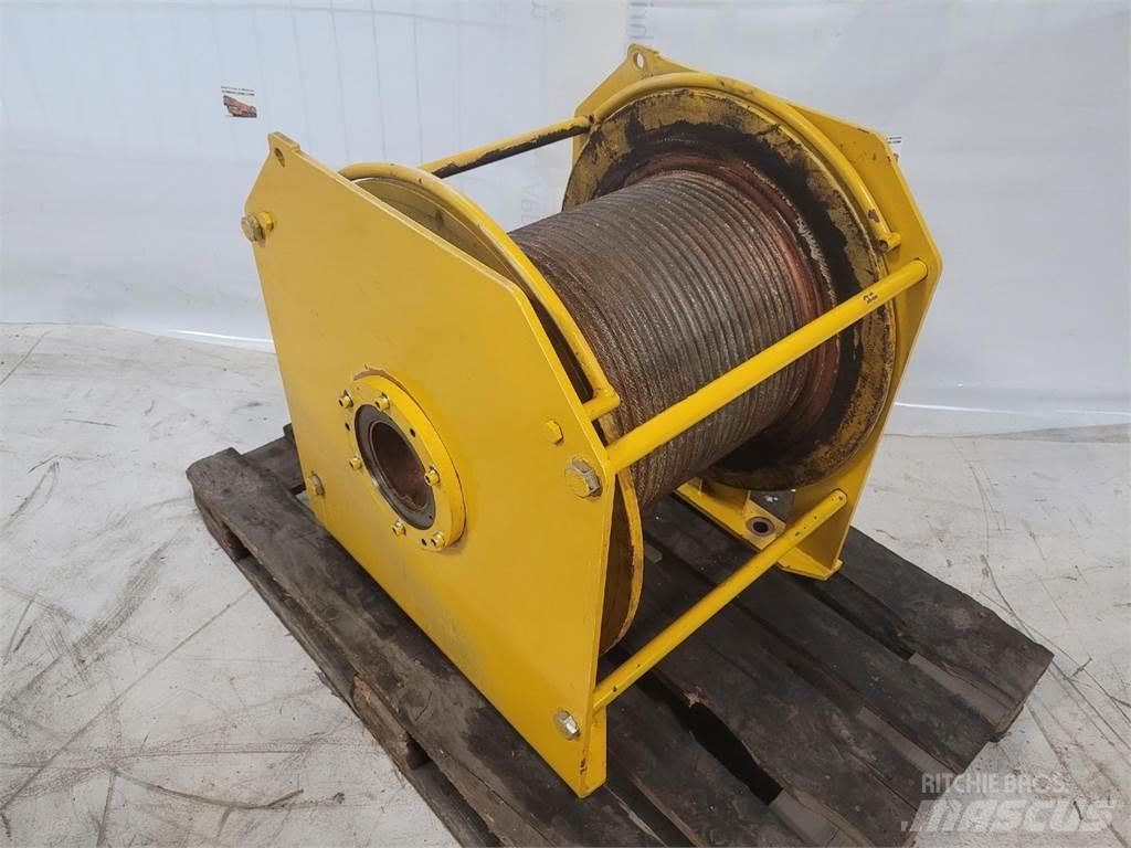 Faun HK 100 winch Krandele og udstyr