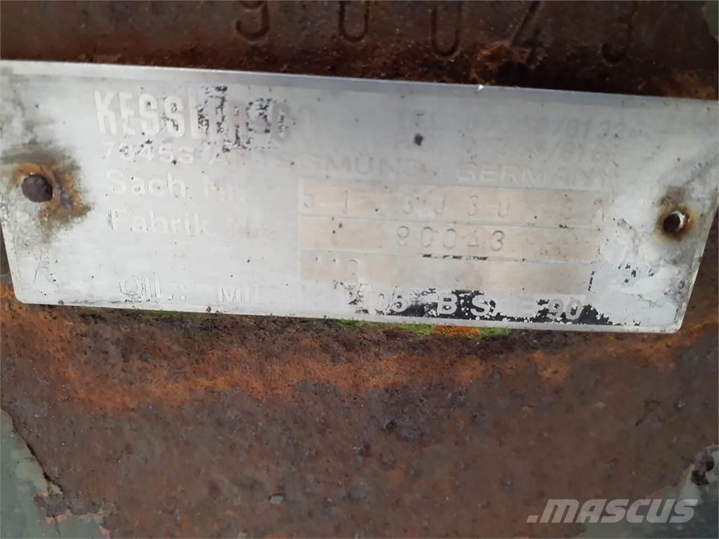 Faun RTF 25 axle 2 Aksler