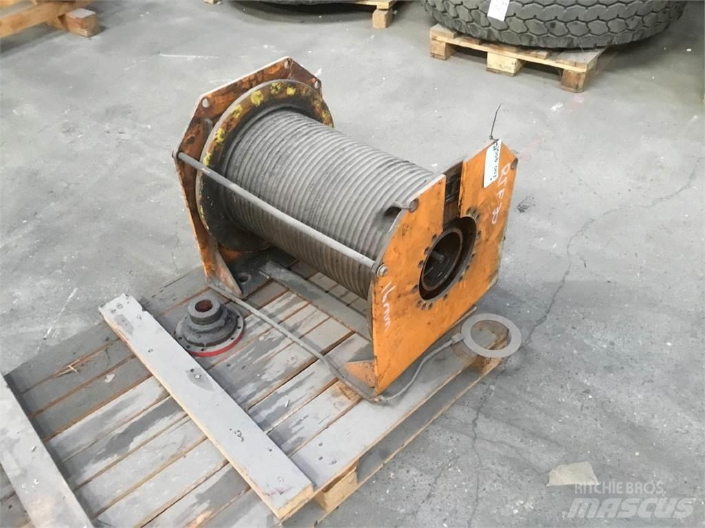 Faun RTF 30 winch Krandele og udstyr