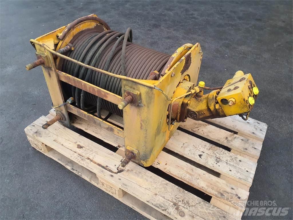 Faun RTF 30 winch Krandele og udstyr