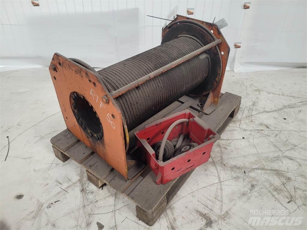 Faun RTF 50 winch Krandele og udstyr
