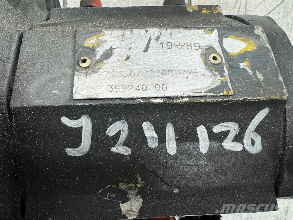  Gear pump Krandele og udstyr