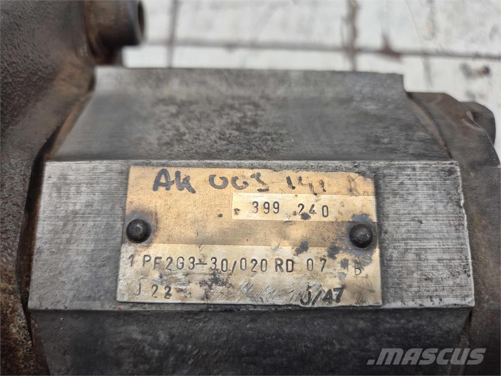  Gear pump Krandele og udstyr